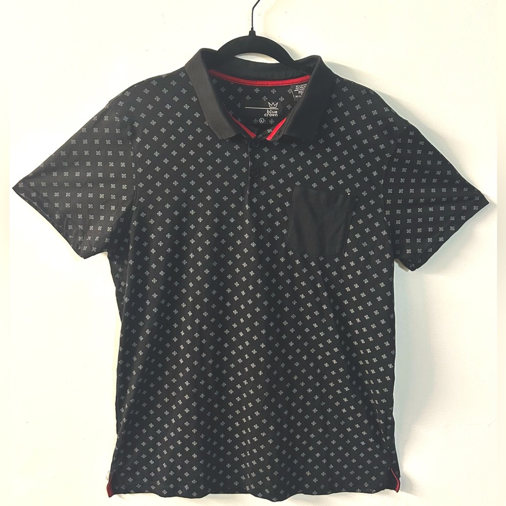 Blue Crown Polo Shirt